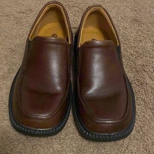 Nordstrom Ecco little brown boys slip on shoe size 28